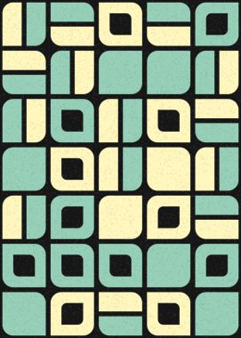 Soyut Geometrik Desen, Dijital Duvar Kağıdı