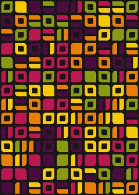 Soyut Geometrik Desen, Dijital Duvar Kağıdı