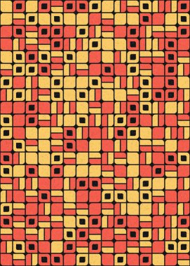 Soyut Geometrik Desen, Dijital Duvar Kağıdı