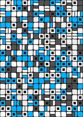 Soyut Geometrik Desen, Dijital Duvar Kağıdı