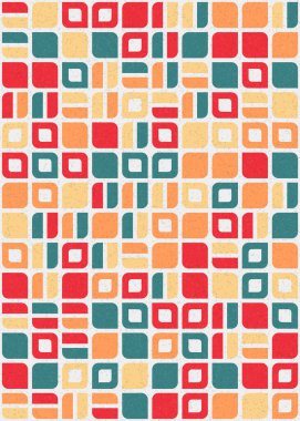 Soyut Geometrik Desen, Dijital Duvar Kağıdı