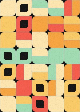 Soyut Geometrik Desen, Dijital Duvar Kağıdı