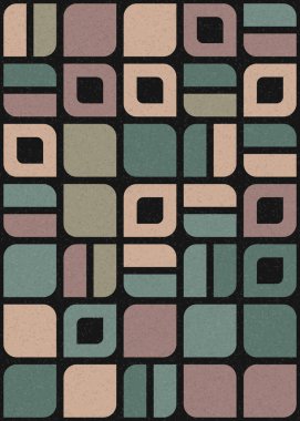 Soyut Geometrik Desen, Dijital Duvar Kağıdı