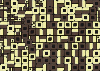 Soyut Geometrik Desen, Dijital Duvar Kağıdı