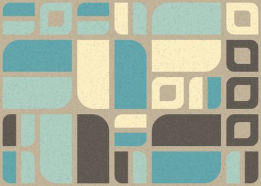 Soyut Geometrik Desen, Dijital Duvar Kağıdı