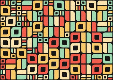 Soyut Geometrik Desen, Dijital Duvar Kağıdı