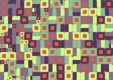 Soyut Geometrik Desen, Dijital Duvar Kağıdı