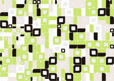 Soyut Geometrik Desen, Dijital Duvar Kağıdı