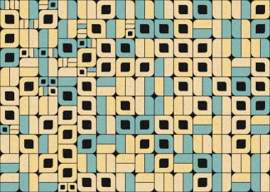 Soyut Geometrik Desen, Dijital Duvar Kağıdı