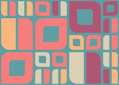 Soyut Geometrik Desen, Dijital Duvar Kağıdı