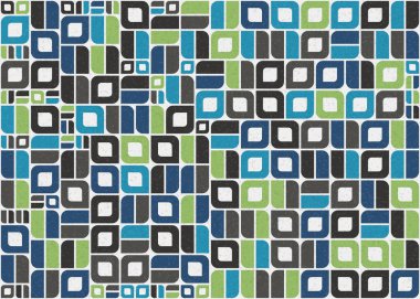 Soyut Geometrik Desen, Dijital Duvar Kağıdı