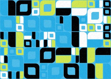 Soyut Geometrik Desen, Dijital Duvar Kağıdı