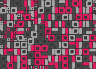 Soyut Geometrik Desen, Dijital Duvar Kağıdı
