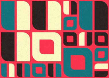 Soyut Geometrik Desen, Dijital Duvar Kağıdı