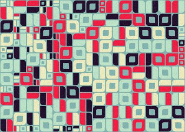 Soyut Geometrik Desen, Dijital Duvar Kağıdı