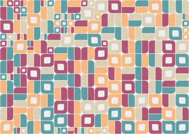 Soyut Geometrik Desen, Dijital Duvar Kağıdı