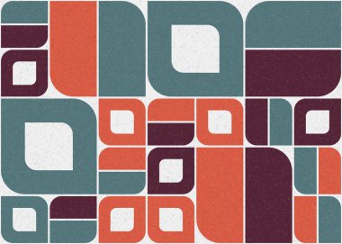 Soyut Geometrik Desen, Dijital Duvar Kağıdı