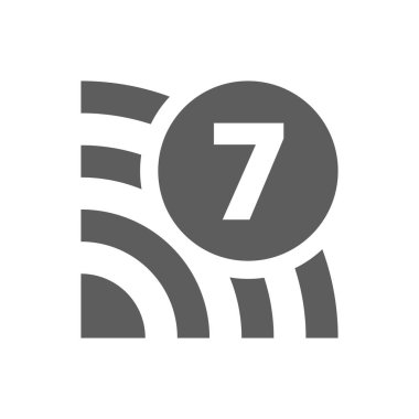 Wi-Fi 7 Üretim düğmesi gösterimi