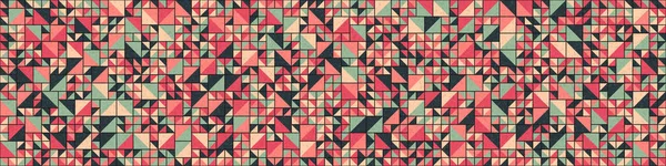 彩色几何马赛克图案摘要 生成计算艺术图解 拼图彩色图的仿制 — 图库矢量图片