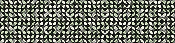 Abstraktes Geometrisches Muster Generative Computerkunst Vektorillustration — Stockvektor