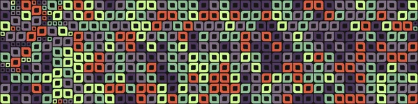 Soyut Geometrik Desen, üretken hesaplama sanatı, vektör illüstrasyonu