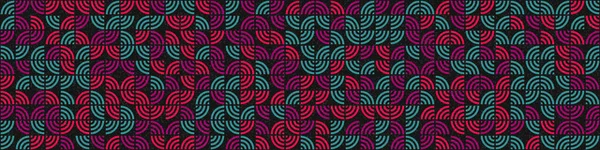 Abstracte Kleur Geometrische Mozaïek Patroon Generatieve Computationele Kunst Illustratie Imitatie — Stockvector