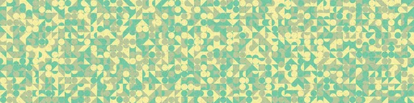 Abstrakt Färg Geometriska Mosaik Mönster Generativ Beräknande Konst Illustration Imitation — Stock vektor