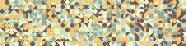 Soyut renk geometrik mozaik desen, üretken hesaplama sanatı çizimi, yapboz rengi parçalarının taklidi