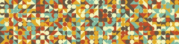 Soyut renk geometrik mozaik desen, üretken hesaplama sanatı çizimi, yapboz rengi parçalarının taklidi