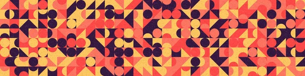 Soyut Geometrik Desen Vektör Sanatı Çizimi