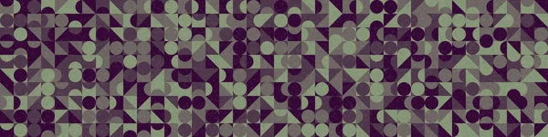 Soyut Geometrik Desen, üretken hesaplama sanatı, vektör illüstrasyonu