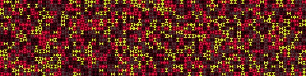 Modello Mosaico Geometrico Colori Astratto Illustrazione Generativa Arte Computazionale Imitazione — Vettoriale Stock