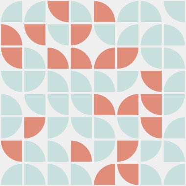 Soyut Geometrik Desen, üretken hesaplama sanatı, vektör illüstrasyonu