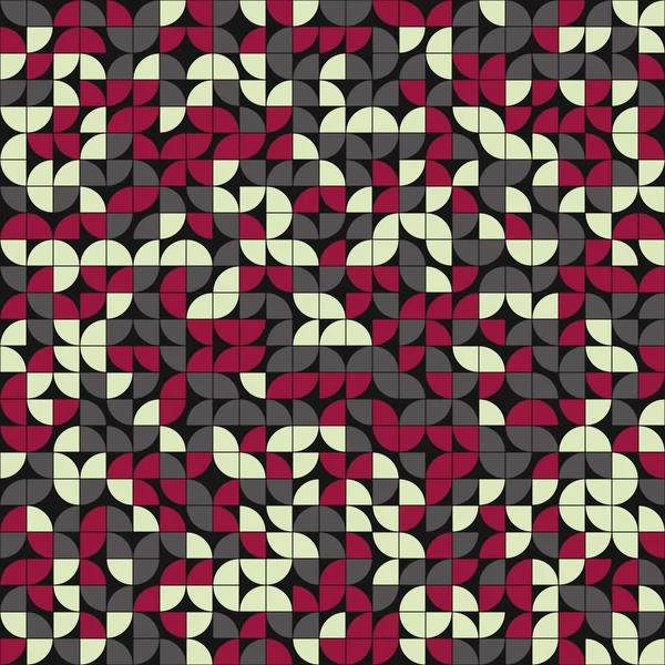 Vector Naadloze Achtergrond Abstract Geometrisch Patroon — Stockvector