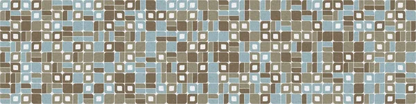 Soyut renk geometrik mozaik desen üretken hesaplama sanatı çizimi, yapboz rengi parçalarının taklidi