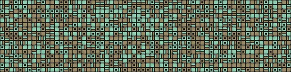 Vector Inconsútil Patrón Geométrico Abstracto Ilustración Arte Computacional Generativa — Vector de stock