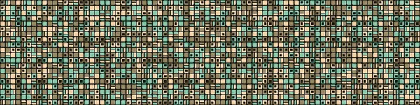 抽象色彩几何马赛克图形生成计算艺术图解 拼图彩色块的仿制 — 图库矢量图片