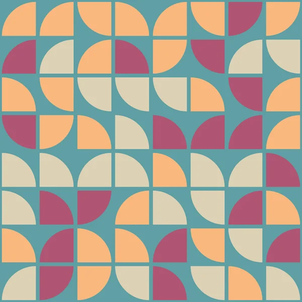 Modèle Géométrique Abstrait Mosaïque Couleur Illustration Art Numérique Générative Imitation — Image vectorielle