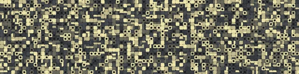 Modèle Géométrique Abstrait Mosaïque Couleur Illustration Art Numérique Générative Imitation — Image vectorielle