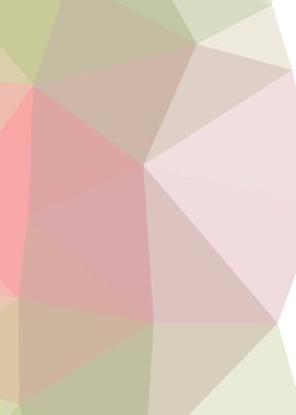 Soyut renk düşük çokgenli üretken sanat arka planı, vektör illüstrasyonu 