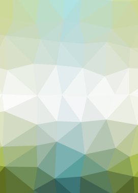 Soyut renk düşük çokgenli üretken sanat arka planı, vektör illüstrasyonu 