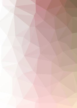 Soyut renk düşük çokgenli üretken sanat arka planı, vektör illüstrasyonu 