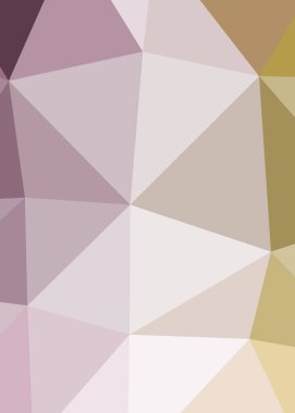 Soyut renk düşük çokgenli üretken sanat arka planı, vektör illüstrasyonu 