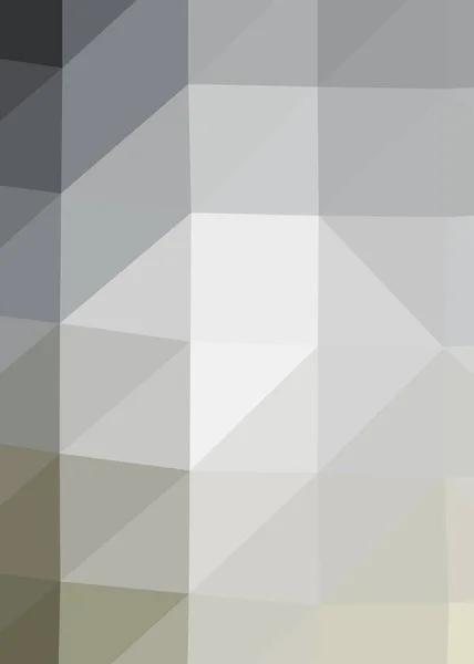 Absztrakt Szín Low Polygons Generative Art Háttér Illusztráció — Stock Vector