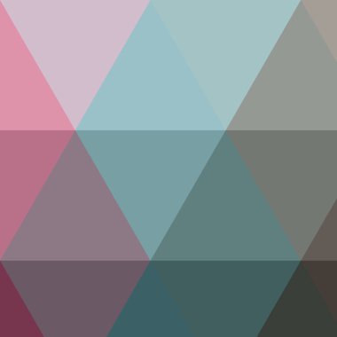 Vektör illüstrasyonunda kusursuz arkaplan, soyut geometrik şekiller 