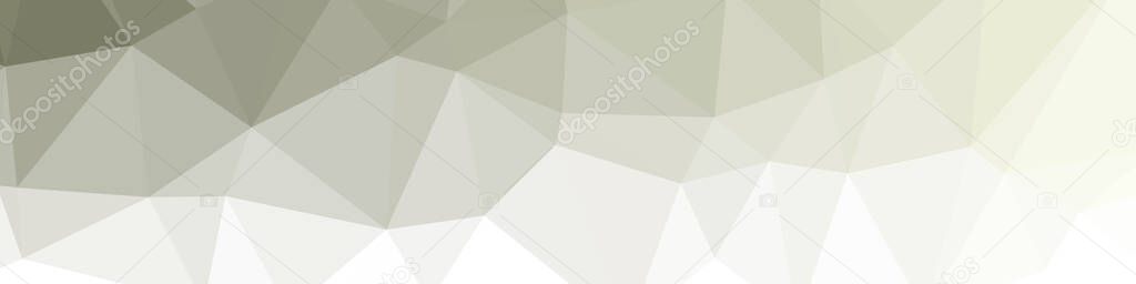 horizontal seamless Pattern background, abstract geometric shapes in vector illustration 