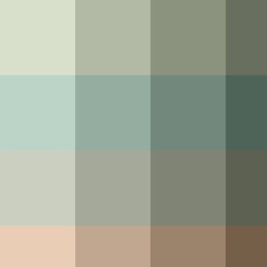 Vektör illüstrasyonunda kusursuz arkaplan, soyut geometrik şekiller 