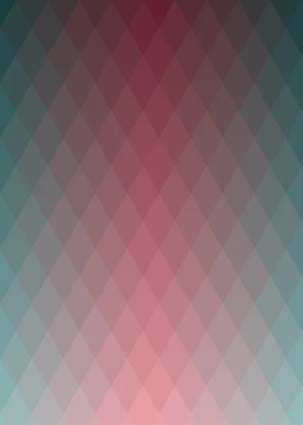 カラフルな低多角形の幾何学的背景ベクトル図 — ストックベクタ