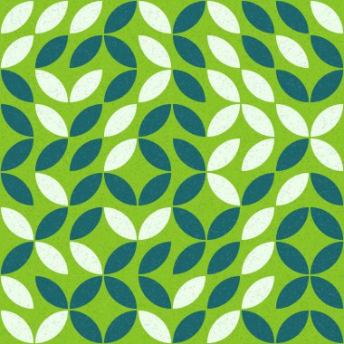 Soyut Geometrik Desen, üretken hesaplama sanatı, vektör illüstrasyonu