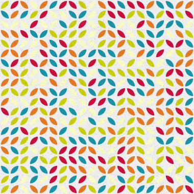 Soyut Geometrik Desen, üretken hesaplama sanatı, vektör illüstrasyonu